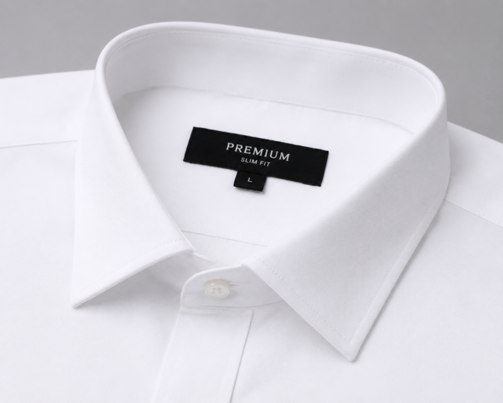 Formal White Shirt – Slim Fit