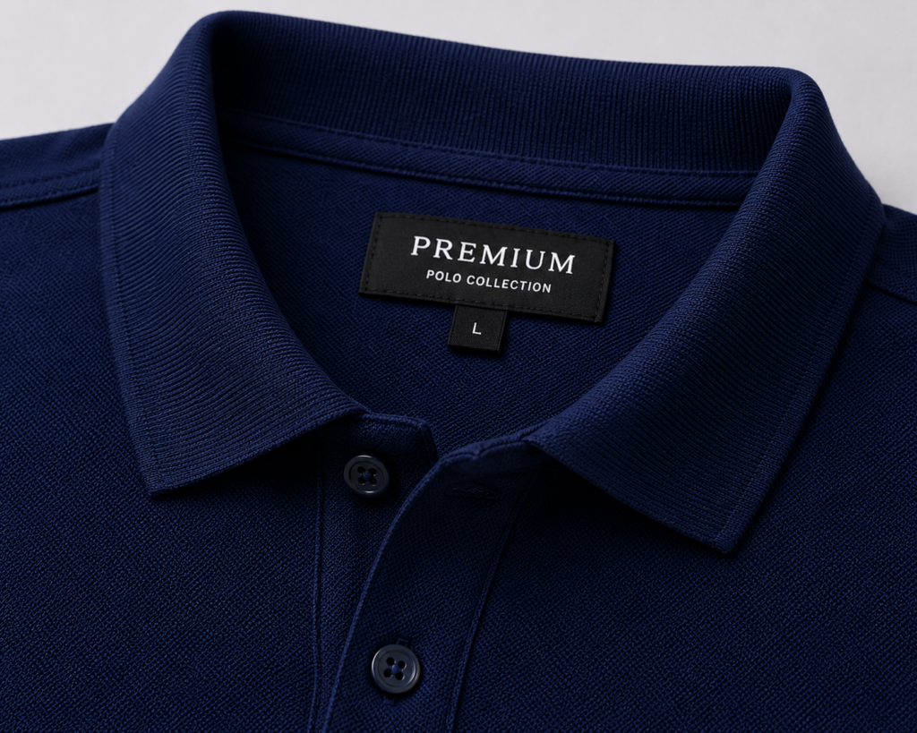 Polo T-Shirt – Navy Blue
