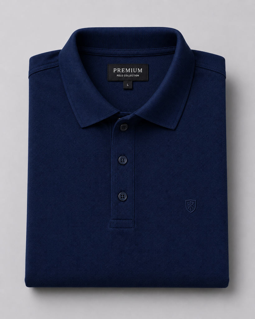 Polo T-Shirt – Navy Blue