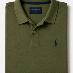 Polo T-Shirt – Olive Green