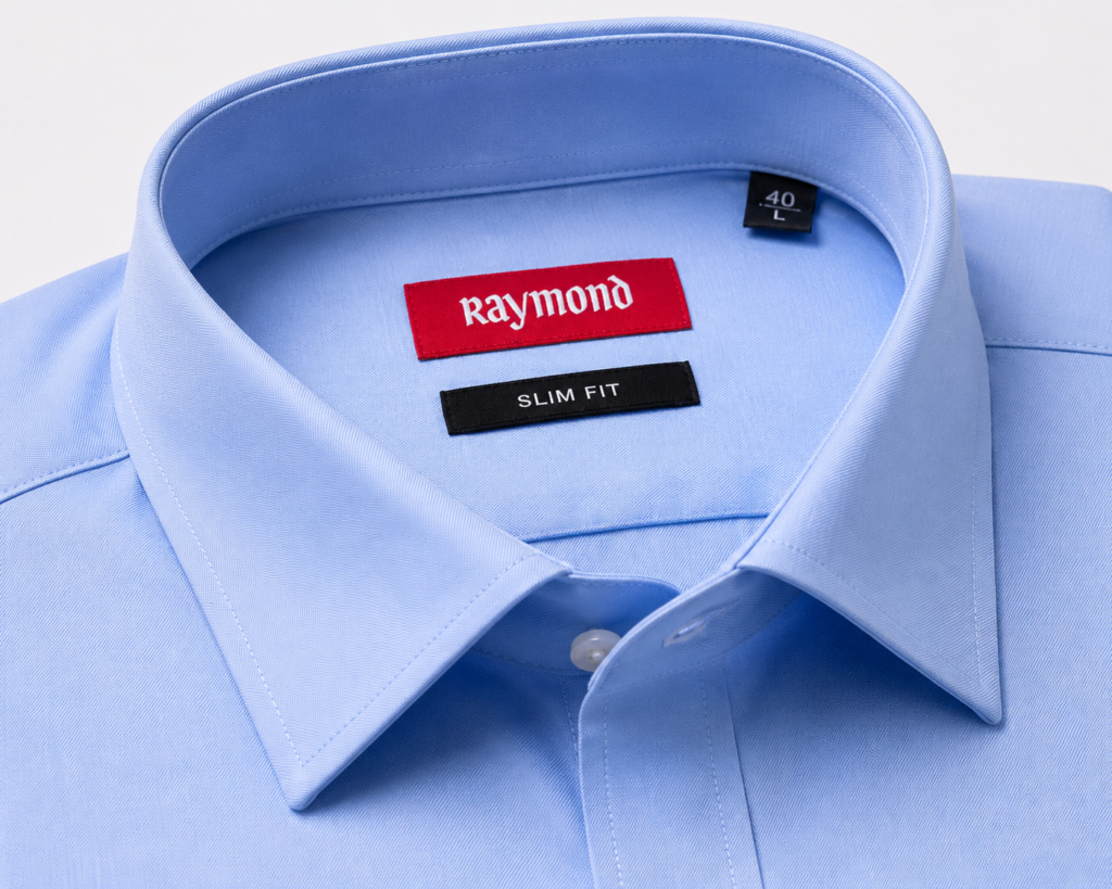Raymond Slim Fit Formal Shirt – Sky Blue