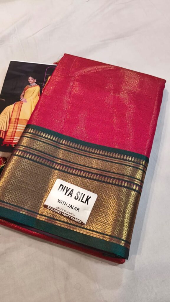 “DIYA SILK WITH JALAR”,