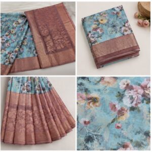 Designer Printed & Woven Saree
